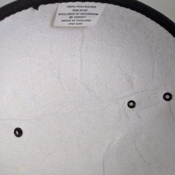 Disney World Pirates of the Caribbean Skull Skeleton Mickey Mouse Ears Hat WDW - Picture 6 of 7